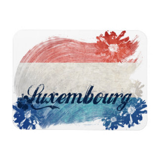 Luxemburger Flaggenentwurf Magnet