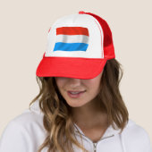 Luxemburger Flaggenhut Truckerkappe (Beispiel)