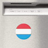 Luxemburger Flaggenmagnet Magnet (In Situ (Geschirrspüler))