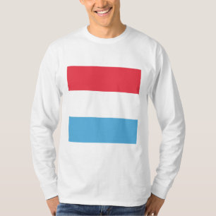 Luxemburger Flaggenmarke T-Shirt
