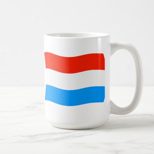 Luxemburger Tasse für Flaggen (Rechts)