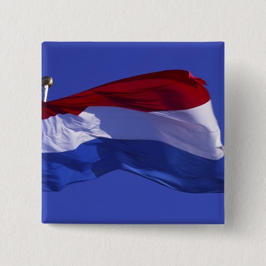 Luxemburgische Flagge — Button (Vorderseite)