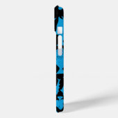 Luxemburgische Flagge - Fischereidesign Case-Mate iPhone Hülle (Rückseite / Links)