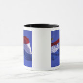 Luxemburgische Flagge — Tasse (Zentrum)