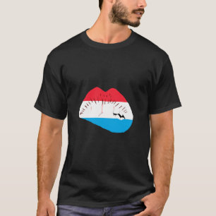 Luxemburgischer Pride Letzebuerg Luxemburg Flagge T-Shirt