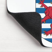 luxemburgisches Emblem Mousepad (Ecke)