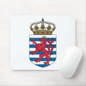 luxemburgisches Emblem Mousepad (Mit Mouse)
