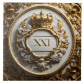 Luxery Baroque Keramik Tile Fliese (Vorderseite)