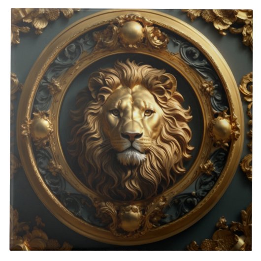 Luxery Baroque Keramik Tile Fliese (Vorderseite)