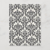 LUXERY SCHWARZ UND WEISS 2 POSTKARTE (Vorderseite)