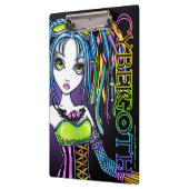 Luxie Cybergoth Rainbow Faiboard Klemmbrett (Links)