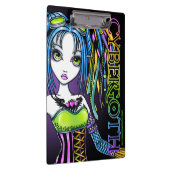 Luxie Cybergoth Rainbow Faiboard Klemmbrett (Rechts)