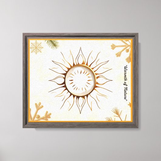 "Luxion Sunlight" Leinwanddruck (Vorderseite)