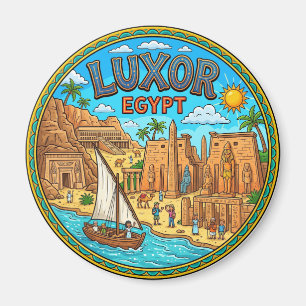 Luxor, Ägypten Ägypten Magnet