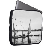 Luxor Ägypten, Feluccas am Nil 2 Laptopschutzhülle (Vorne Rechts)