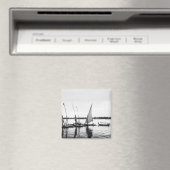 Luxor Ägypten, Feluccas am Nil 2 Magnet (In Situ (Geschirrspüler))