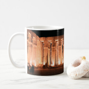 Luxor, Ägypten, Luxor Tempel Säulenhalle Denkmäler Kaffeetasse