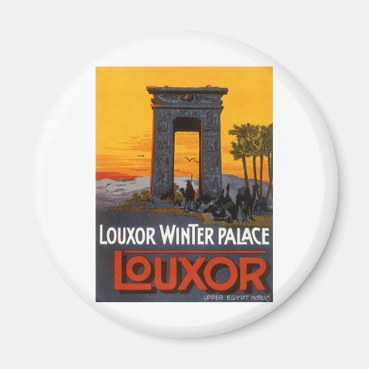 Luxor Ägypten Magnet (Vorne)