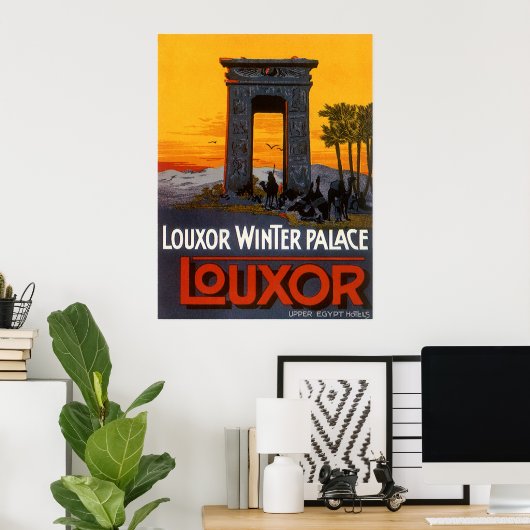 Luxor Ägypten Poster (Heimbüro)