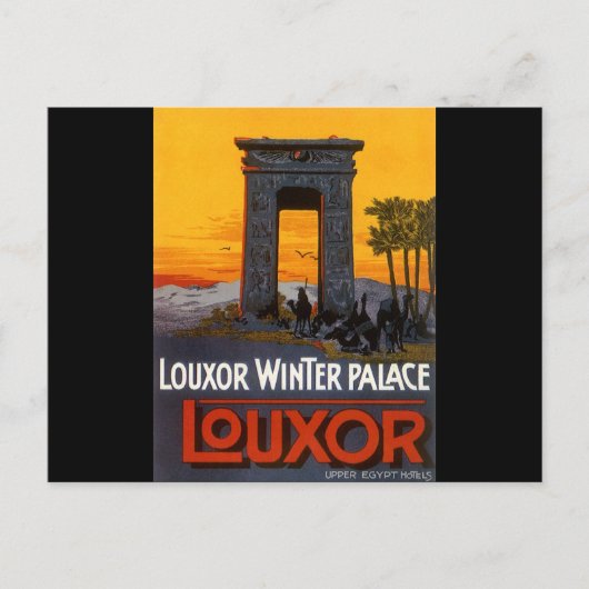 Luxor Ägypten Postkarte (Vorderseite)