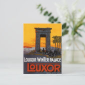 Luxor Ägypten Postkarte (Stehend Vorderseite)