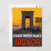 Luxor Ägypten Postkarte (Vorne/Hinten)