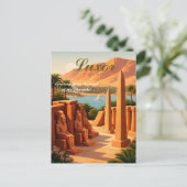 Luxor Ägypten Postkarte (Stehend Vorderseite)