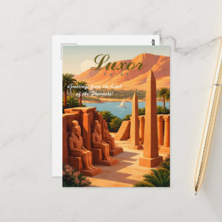 Luxor Ägypten Postkarte