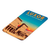 Luxor Ägypten Reise Magnet (Linke Seite)