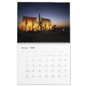 Luxor Modern Egypt Avenue of Sphinxes Solarboot Kalender (Jan 2026)