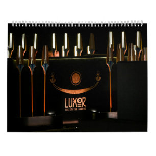 Luxor Modernes Ägypten Allee der Sphingen Sonnenba Kalender