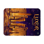 Luxor-Tempel Ägypten Magnet (Horizontal)