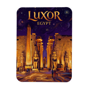 Luxor-Tempel Ägypten Magnet