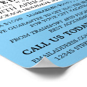 Luxor Temple, Ägypten, Reiseagentur Werbung Poster (Ecke)