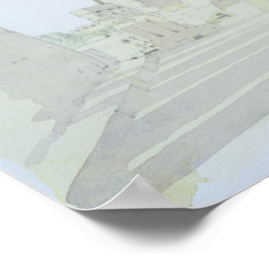 Luxor Temple Poster (Ecke)