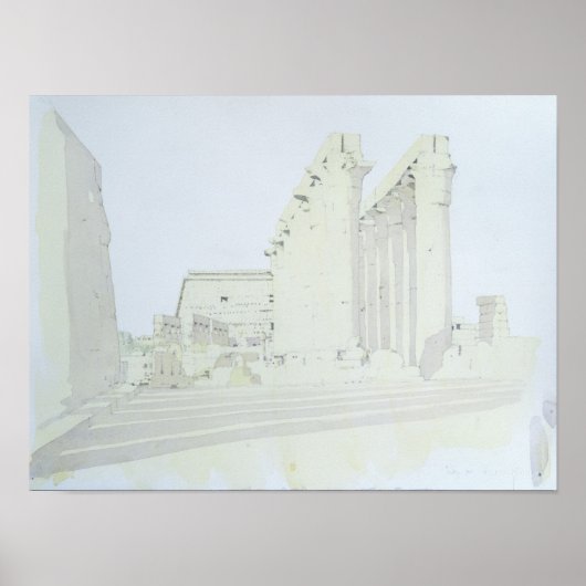 Luxor Temple Poster (Vorne)