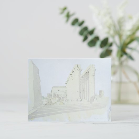 Luxor Temple Postkarte (Stehend Vorderseite)