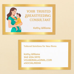 Luxuary Lactation Consultant Visitenkarte