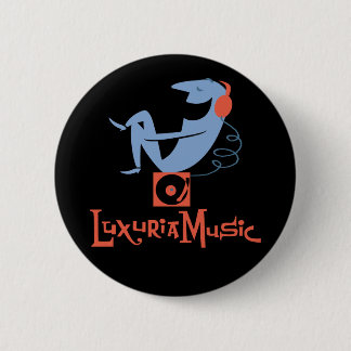 LuxuriaMusic Knopf - Schwarzes Button