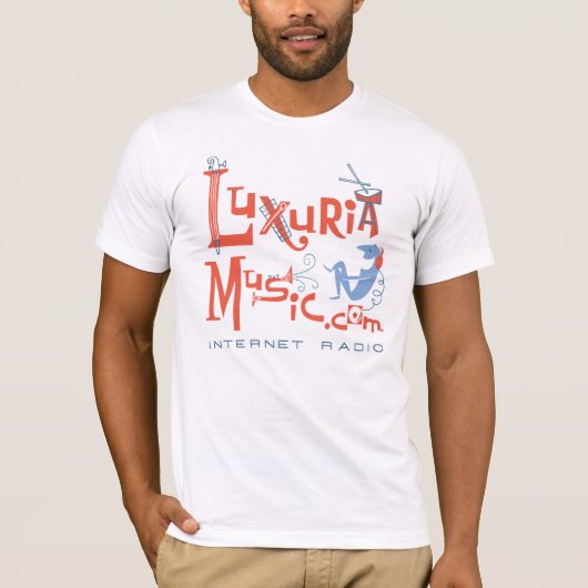 LuxuriaMusic T - Shirt - Bella Leinwand (Vorderseite)