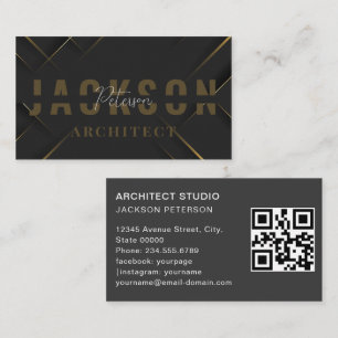 Luxuriös elegante matte schwarze goldene professio visitenkarte