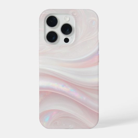Luxuriös irisierende Flüssig-Perle iPhone Hülle (Rückseite)