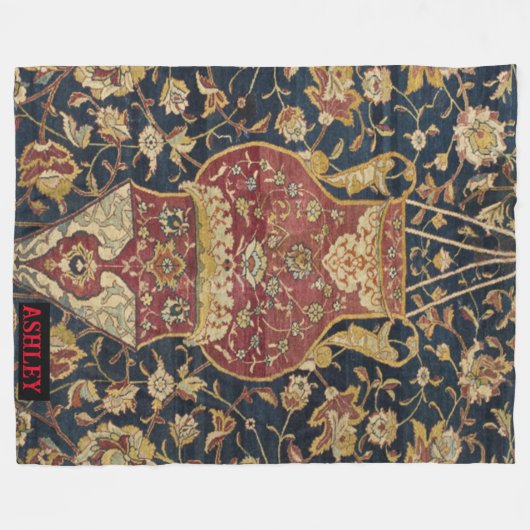 Luxuriös persisch Inspiriert Sherpa Blanket Fleecedecke (Vorderseite (Horizontal))