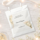 Luxuriös Rustikal mit Pampasgras-Blumen Geschenktütchen (Ausgeschnitten)