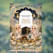 Luxuriös süß Hajj Mabroor Acrylschild (Neutral)