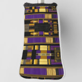 Luxuriöse afrikanische Karibik Erbe Multicolor Golf Headcover (Rotieren 90)