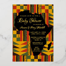 Luxuriöse afrikanische Tribal Baby Dusche