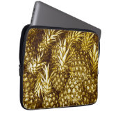 Luxuriöse Ananas Laptopschutzhülle (Vorne Rechts)