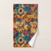 Luxuriöse Aquamarine "Ererbte Kunst" Plush Bath To Badhandtuch Set (Handtuch)