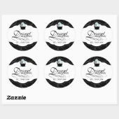 Luxuriöse Bäckerei Labels | Aufkleber (Blatt)